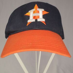 47 Brand SIGNED Houston Astro Embroidered ball cap hat Adjustable Strap Kids